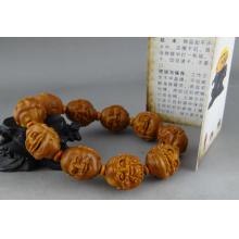 核雕铁核 殷派双面十八罗汉 王晓星