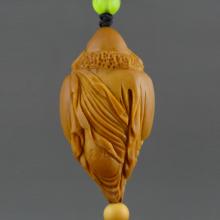 顾亚娟 达摩单籽橄榄核雕