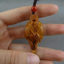 橄榄核雕 陈任华 马上封侯 单籽