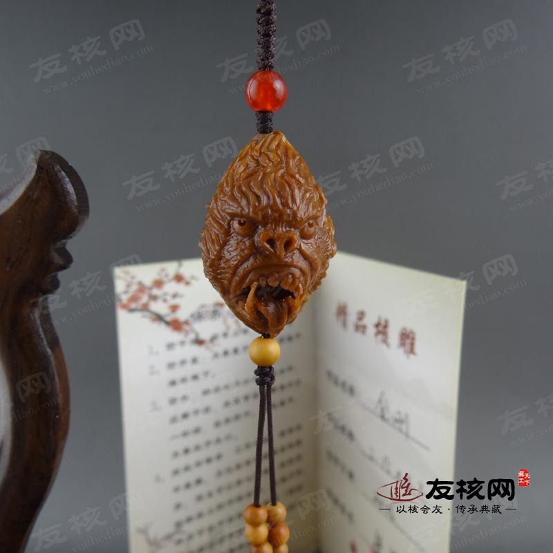 苏工文玩核雕 朱学东双面十八罗汉 证书